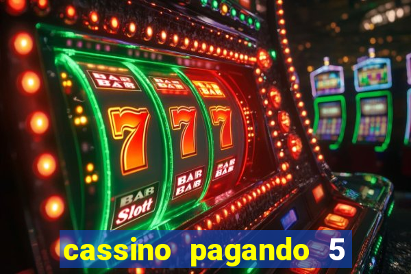 cassino pagando 5 reais no cadastro